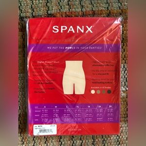 NWT SPANX High Powered Shaper Shorts size M